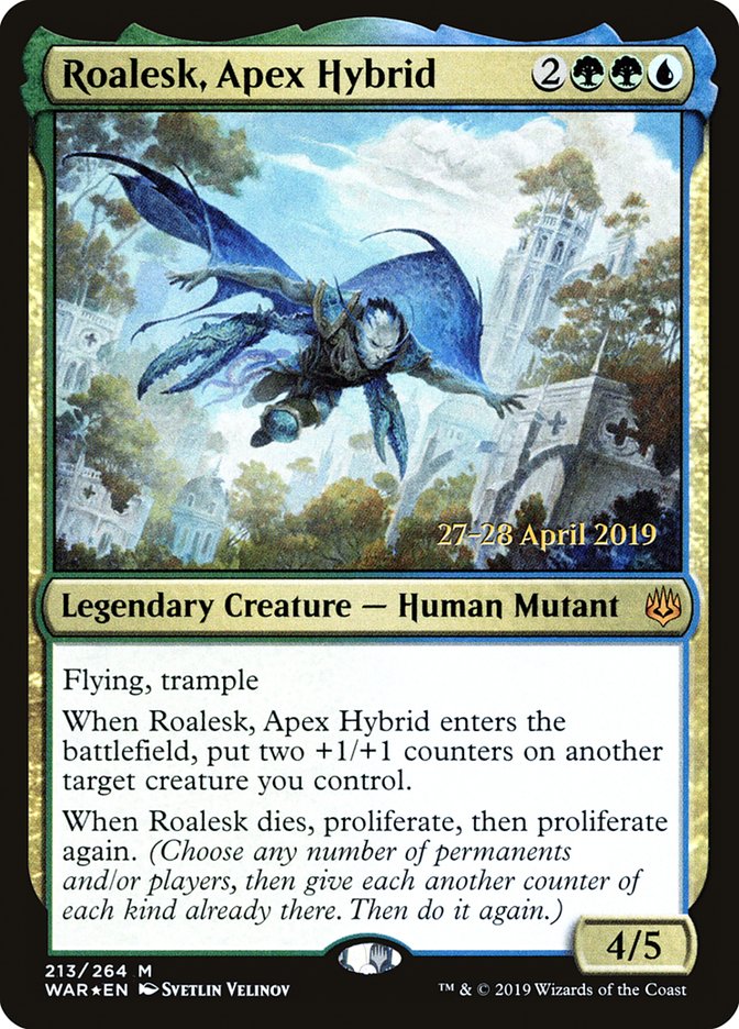 Roalesk, Apex Hybrid [War of the Spark Prerelease Promos] | Clutch Gaming