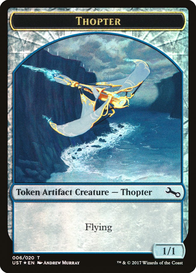 Thopter // Thopter Double-Sided Token [Unstable Tokens] | Clutch Gaming