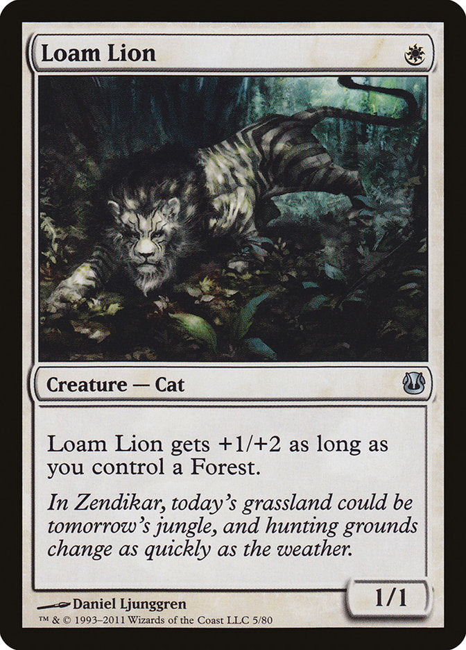 Loam Lion [Duel Decks: Ajani vs. Nicol Bolas] | Clutch Gaming