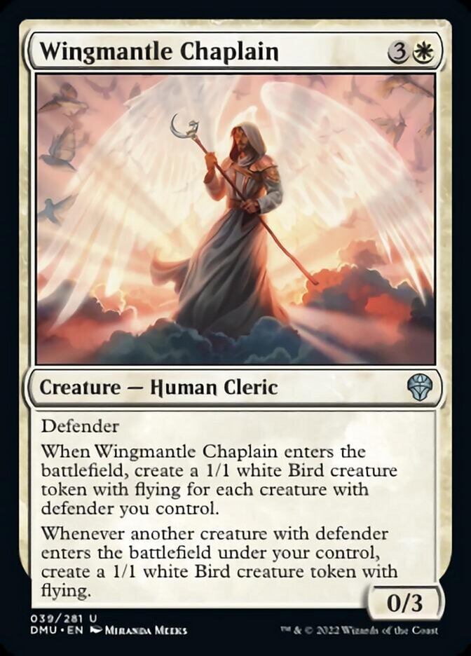 Wingmantle Chaplain [Dominaria United] | Clutch Gaming