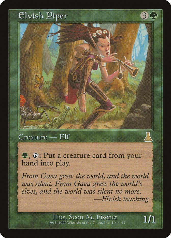 Elvish Piper [Urza's Destiny] | Clutch Gaming