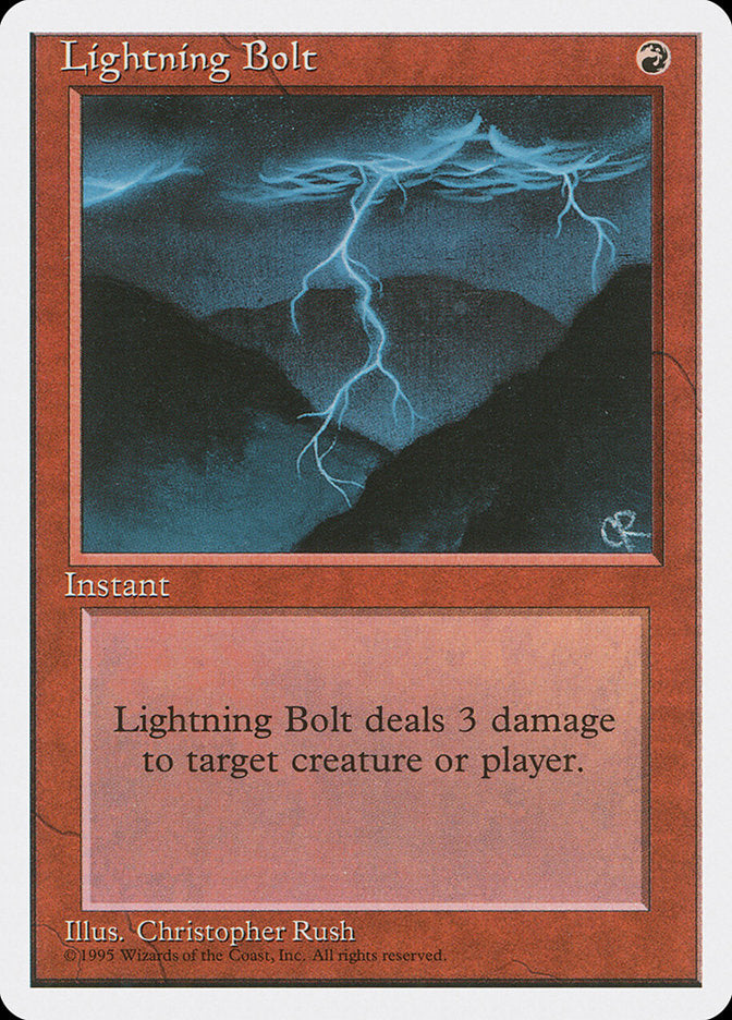 Lightning Bolt [Fourth Edition] | Clutch Gaming