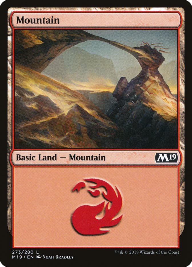 Mountain (273) [Core Set 2019] | Clutch Gaming