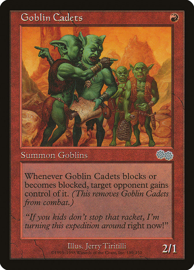 Goblin Cadets [Urza's Saga] | Clutch Gaming