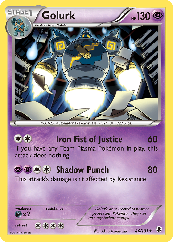 Golurk (46/101) [Black & White: Plasma Blast] | Clutch Gaming