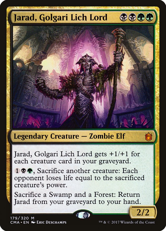 Jarad, Golgari Lich Lord [Commander Anthology] | Clutch Gaming