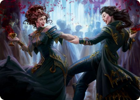 Falkenrath Celebrants 1 Art Card [Innistrad: Crimson Vow Art Series] | Clutch Gaming