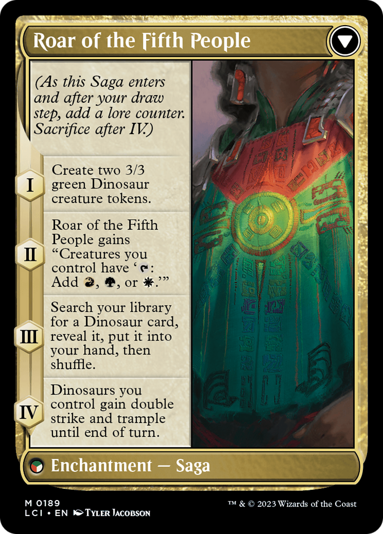 Huatli, Poet of Unity // Roar of the Fifth People [The Lost Caverns of Ixalan Prerelease Cards] | Clutch Gaming