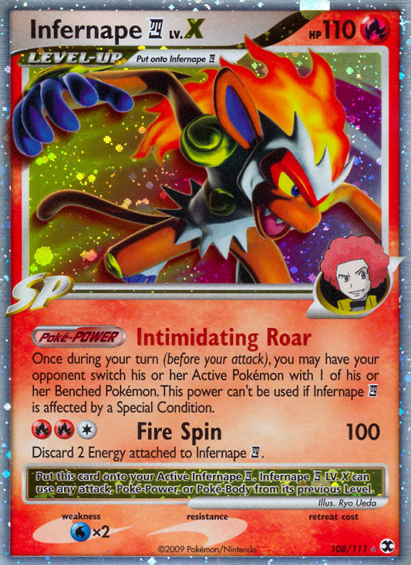 Infernape LV.X (108/111) [Platinum: Rising Rivals] | Clutch Gaming