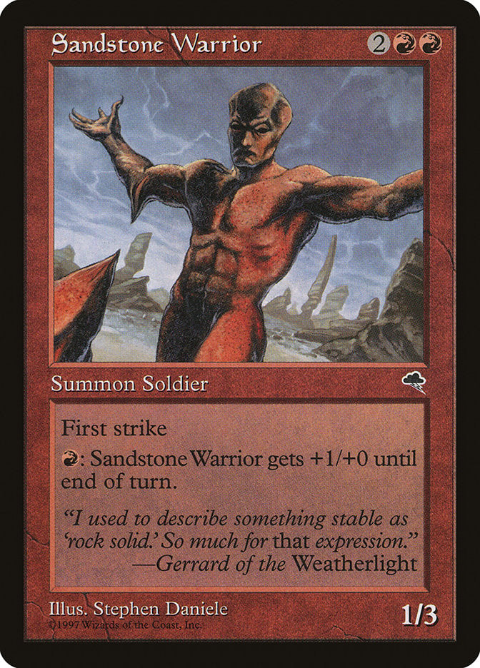 Sandstone Warrior [Tempest] | Clutch Gaming