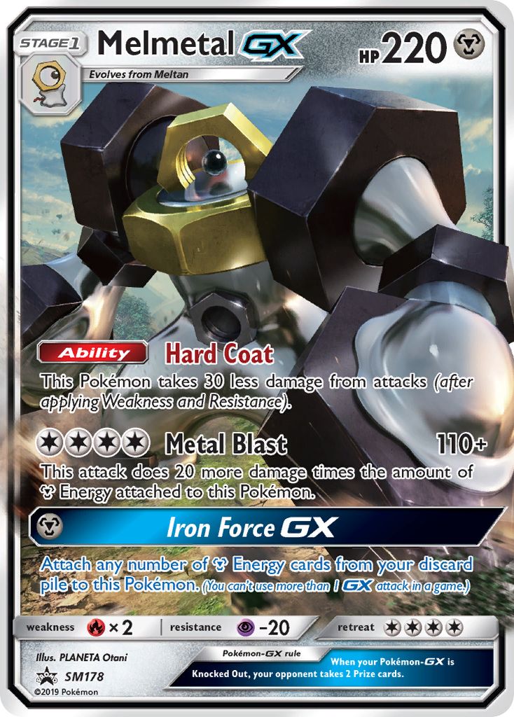 Melmetal GX (SM178) [Sun & Moon: Black Star Promos] | Clutch Gaming