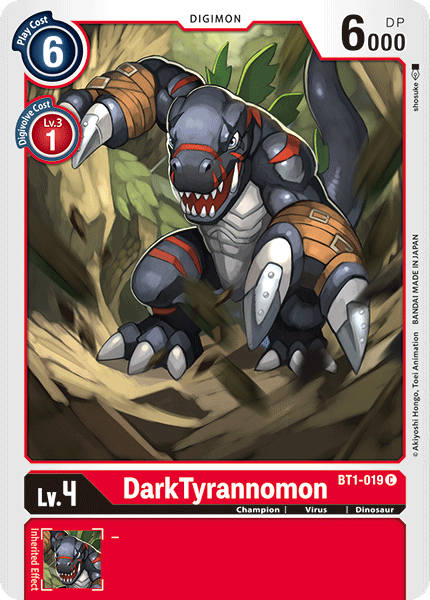 DarkTyrannomon [BT1-019] [Release Special Booster Ver.1.0] | Clutch Gaming