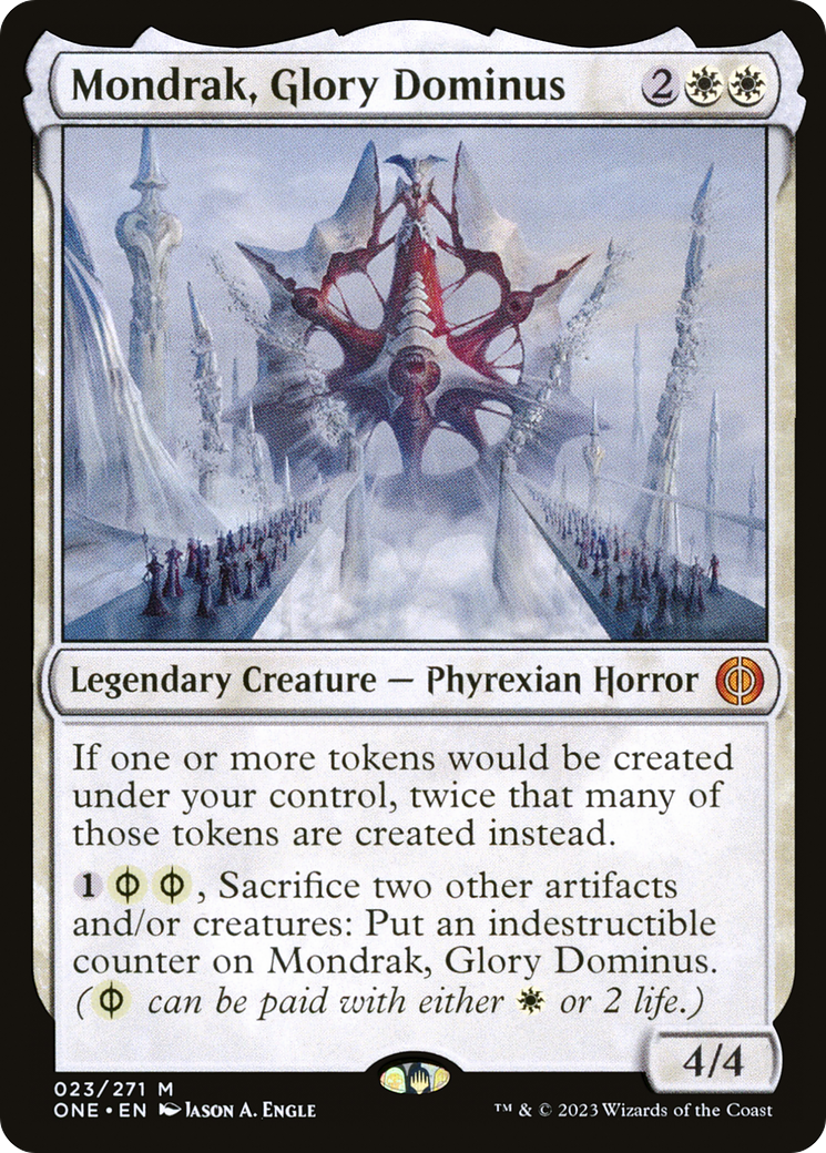 Mondrak, Glory Dominus [Phyrexia: All Will Be One] | Clutch Gaming