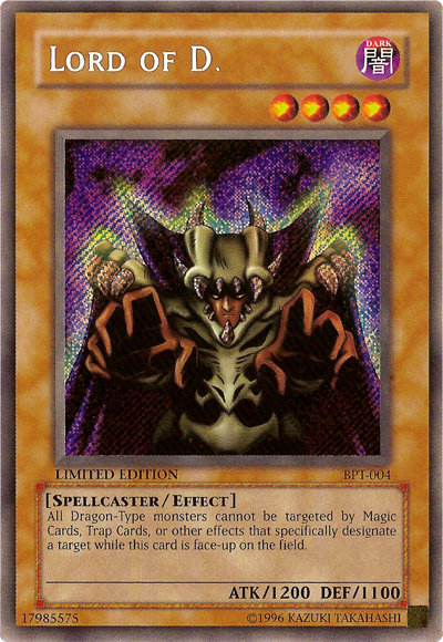 Lord of D. [BPT-004] Secret Rare | Clutch Gaming