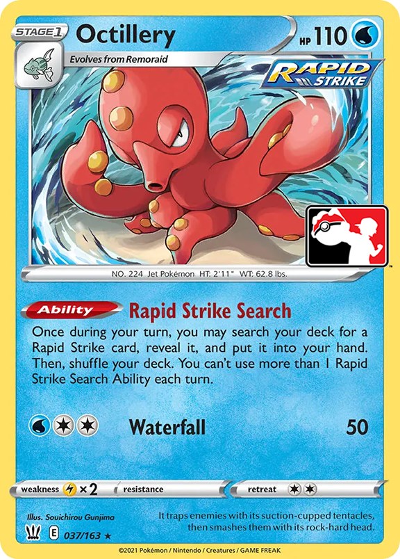 Octillery (037/163) [Prize Pack Series One] | Clutch Gaming