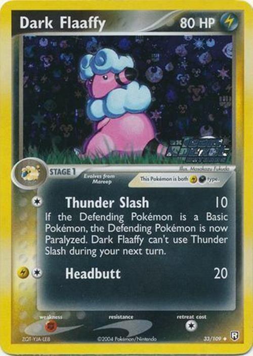 Dark Flaaffy (33/109) (Stamped) [EX: Team Rocket Returns] | Clutch Gaming