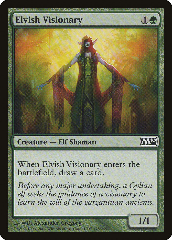 Elvish Visionary [Magic 2010] | Clutch Gaming