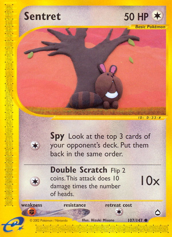 Sentret (107/147) [Aquapolis] | Clutch Gaming