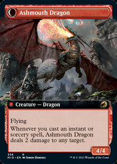 Smoldering Egg // Ashmouth Dragon (Extended Art) [Innistrad: Midnight Hunt] | Clutch Gaming