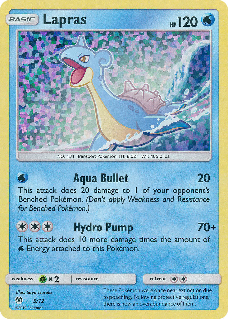 Lapras (5/12) [McDonald's Promos: 2019 Collection] | Clutch Gaming