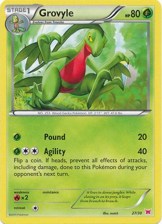 Grovyle (27/30) [XY: Trainer Kit 2 - Latias] | Clutch Gaming