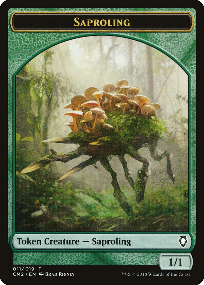 Saproling Token [Commander Anthology Volume II Tokens] | Clutch Gaming