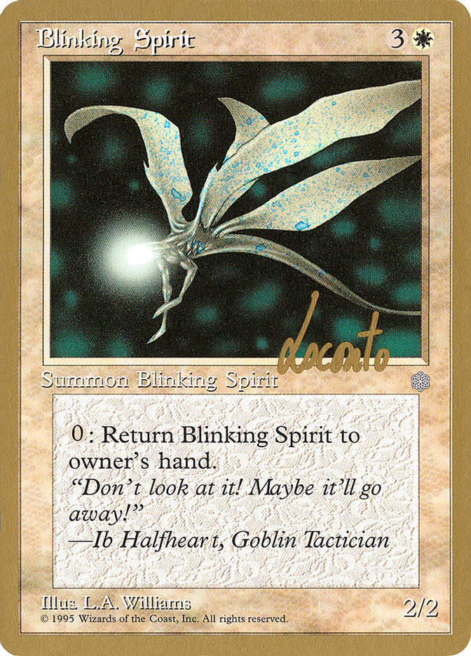 Blinking Spirit (Michael Loconto) [Pro Tour Collector Set] | Clutch Gaming