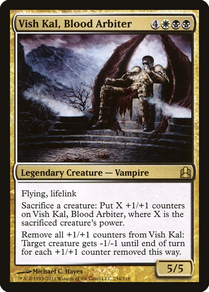 Vish Kal, Blood Arbiter [Commander 2011] | Clutch Gaming