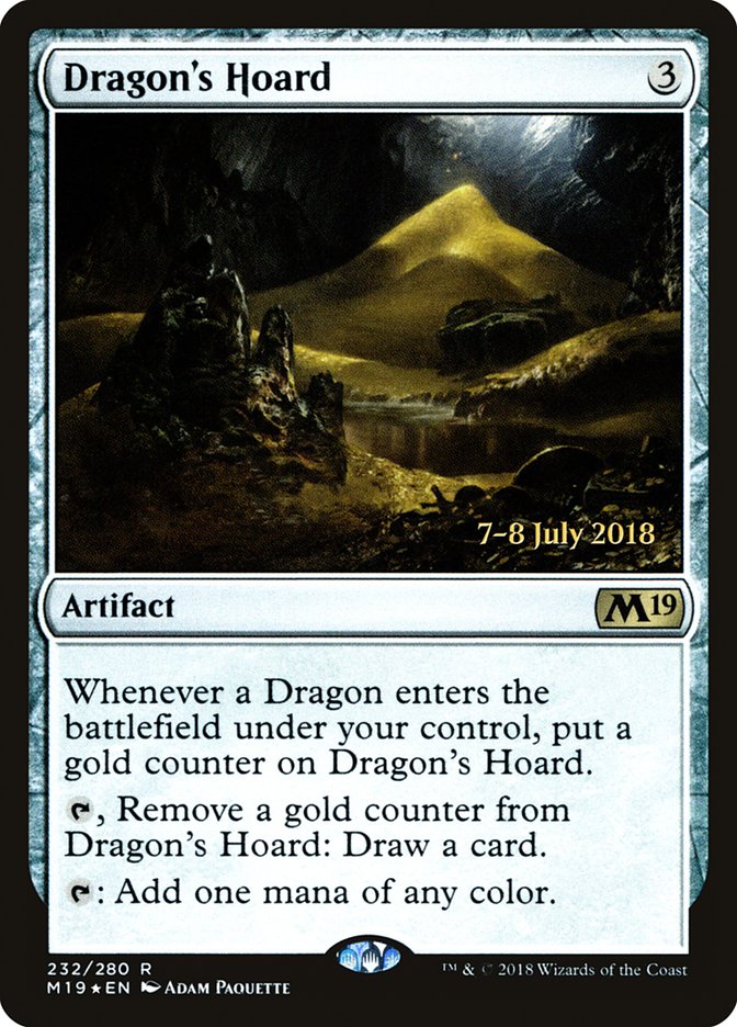 Dragon's Hoard [Core Set 2019 Prerelease Promos] | Clutch Gaming