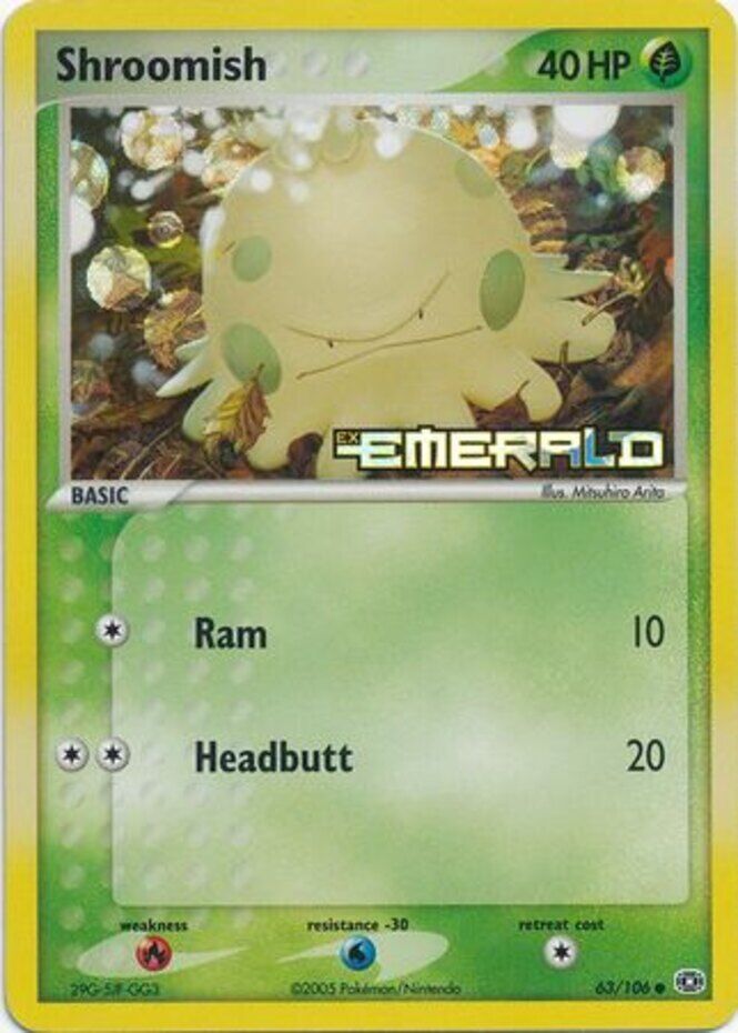 Shroomish (63/106) (Stamped) [EX: Emerald] | Clutch Gaming