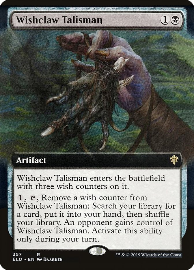 Wishclaw Talisman (Extended Art) [Throne of Eldraine] | Clutch Gaming