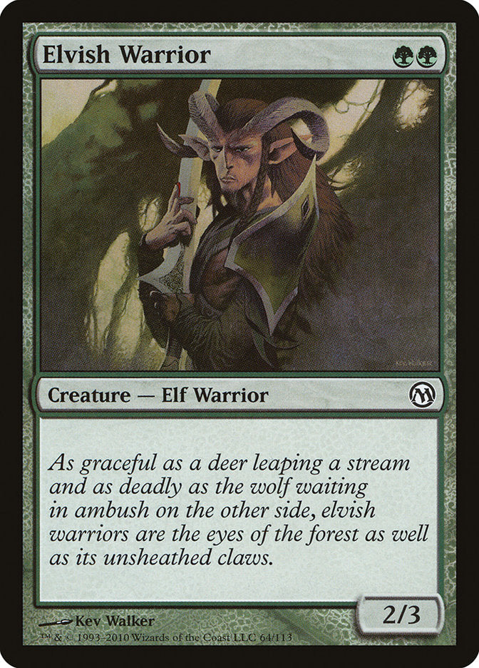 Elvish Warrior [Duels of the Planeswalkers] | Clutch Gaming