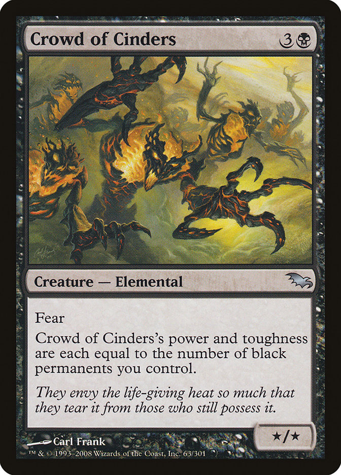 Crowd of Cinders [Shadowmoor] | Clutch Gaming