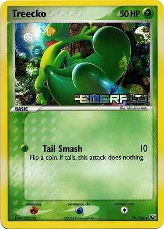 Treecko (70/106) (Stamped) [EX: Emerald] | Clutch Gaming