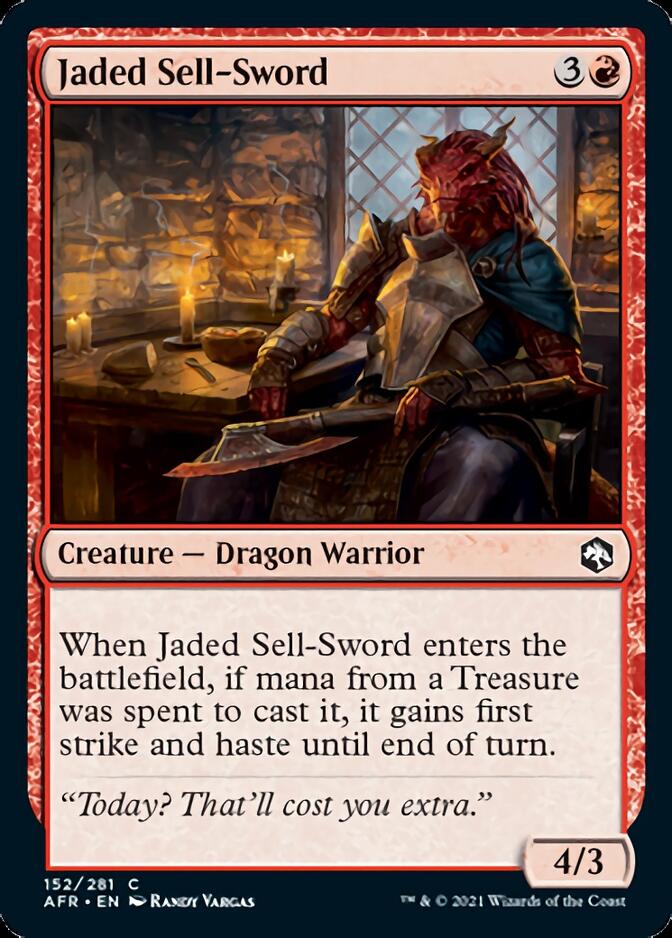 Jaded Sell-Sword [Dungeons & Dragons: Adventures in the Forgotten Realms] | Clutch Gaming