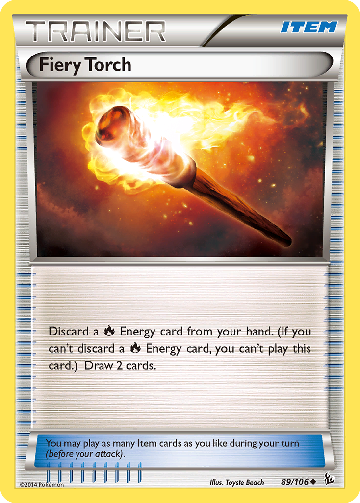 Fiery Torch (89/106) [XY: Flashfire] | Clutch Gaming