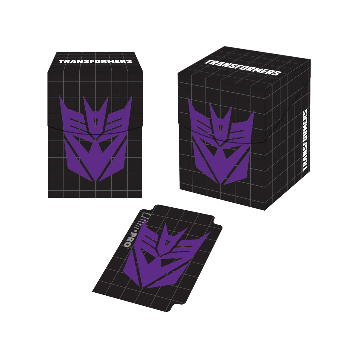 Ultra PRO: Deck Box - PRO 100+ (Transformers - Decepticons) | Clutch Gaming