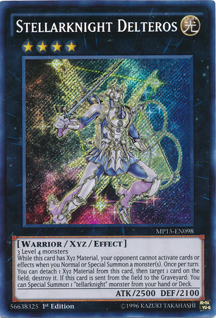 Stellarknight Delteros [MP15-EN098] Secret Rare | Clutch Gaming