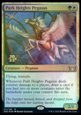 Park Heights Pegasus [Streets of New Capenna Prerelease Promos] | Clutch Gaming