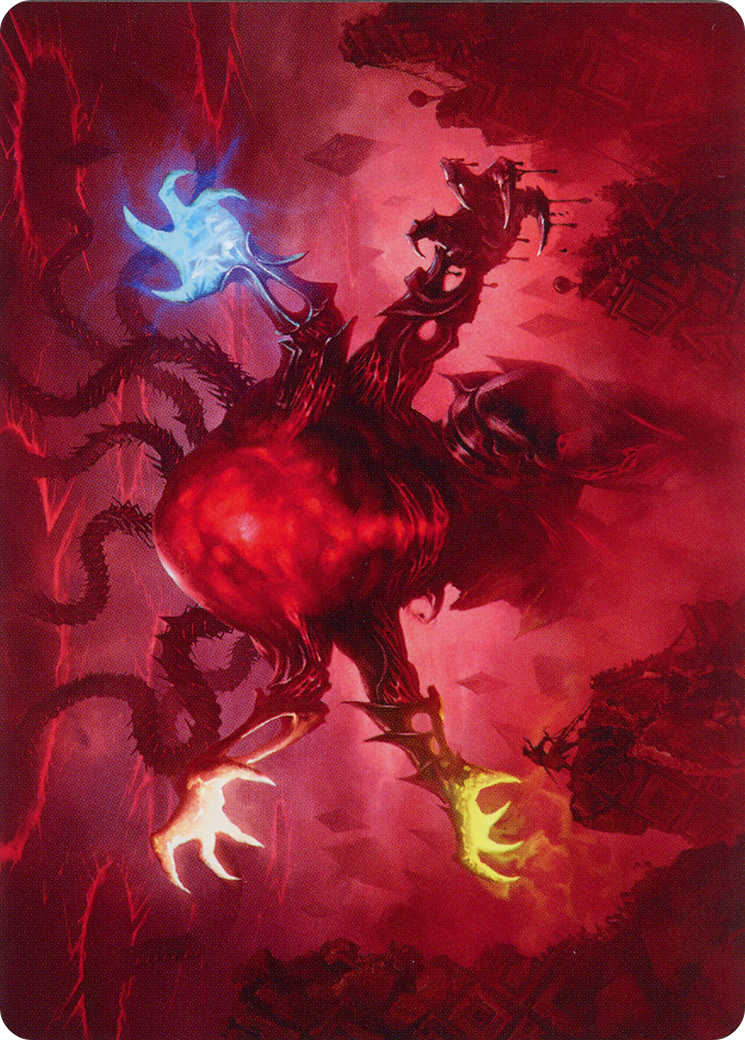 Omnath, Locus of All Art Card (51) [March of the Machine Art Series] | Clutch Gaming