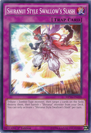 Shiranui Style Swallow's Slash [MP16-EN228] Common | Clutch Gaming