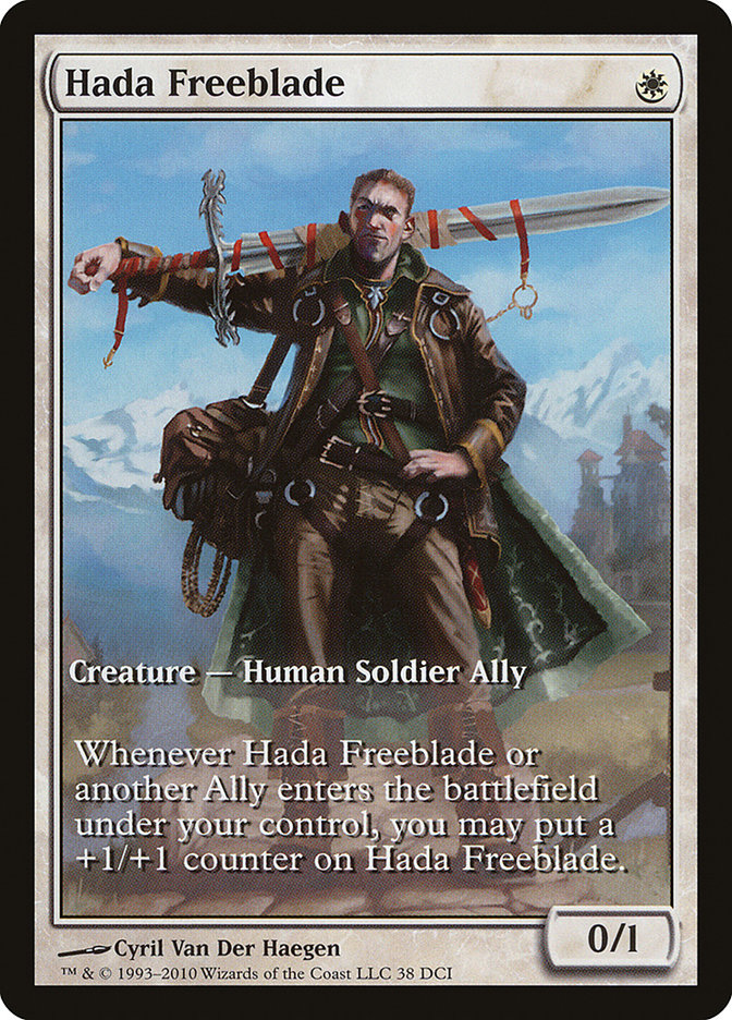 Hada Freeblade (Extended Art) [Worldwake Promos] | Clutch Gaming