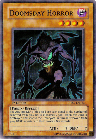 Doomsday Horror [PTDN-EN022] Super Rare | Clutch Gaming