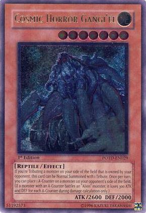 Cosmic Horror Gangi'el [POTD-EN029] Ultimate Rare | Clutch Gaming