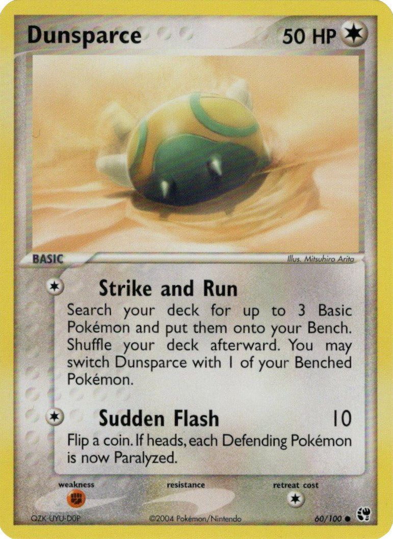 Dunsparce (60/100) [EX: Battle Stadium] | Clutch Gaming