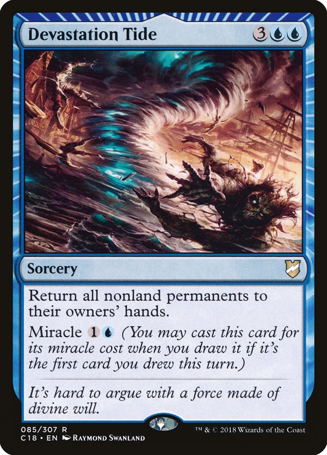 Devastation Tide [Commander 2018] | Clutch Gaming