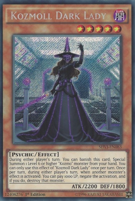 Kozmoll Dark Lady [SHVI-EN083] Secret Rare | Clutch Gaming