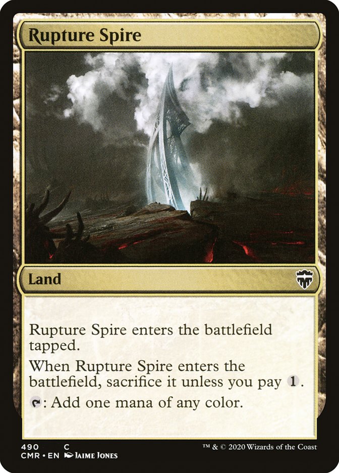 Rupture Spire (490) [Commander Legends] | Clutch Gaming