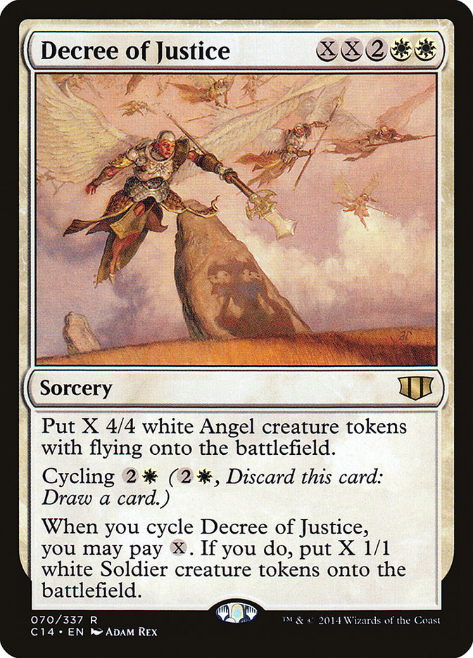 Decree of Justice [Commander 2014] | Clutch Gaming