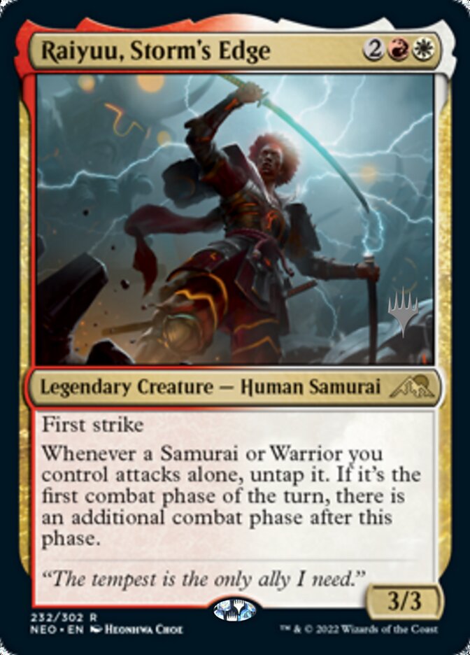 Raiyuu, Storm's Edge (Promo Pack) [Kamigawa: Neon Dynasty Promos] | Clutch Gaming